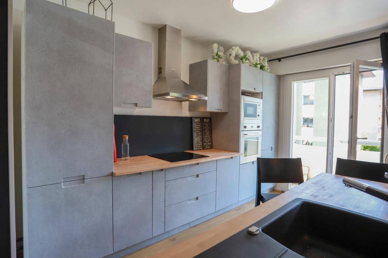 Chez Lou Appartement Proche Du Lac Moderne อานซี ภายนอก รูปภาพ